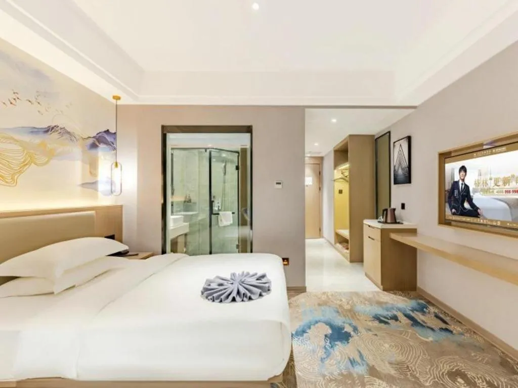Bed in GreenTree Eastern Hotel Chizhou Tonghui Plaza