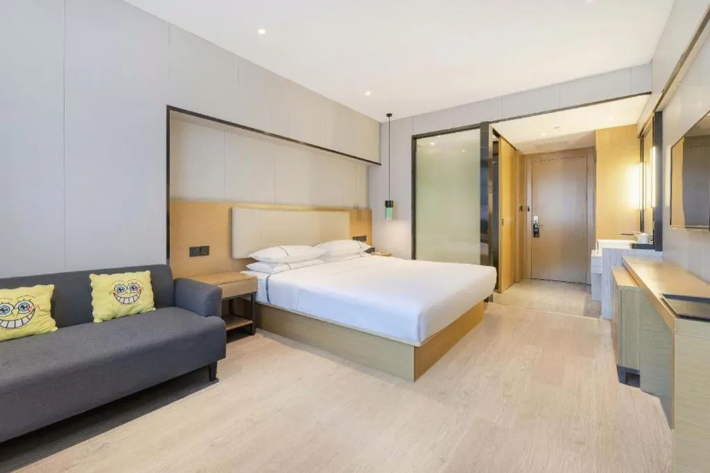 Bed in City Comfort Inn Guangzhou Shixi Metro Station Pazhou Exhibition