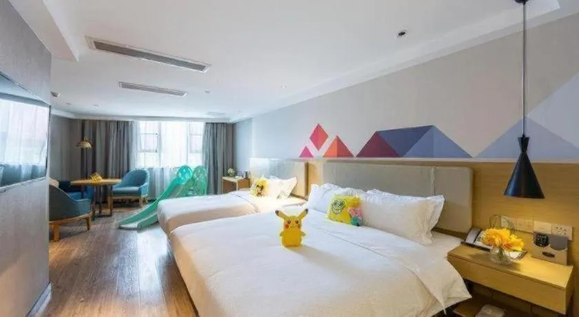 Bed in City Comfort Inn Guangzhou Shixi Metro Station Pazhou Exhibition