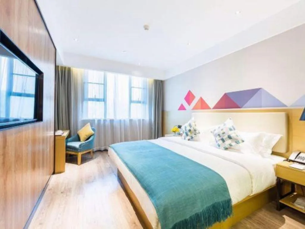 Bed in City Comfort Inn Guangzhou Shixi Metro Station Pazhou Exhibition