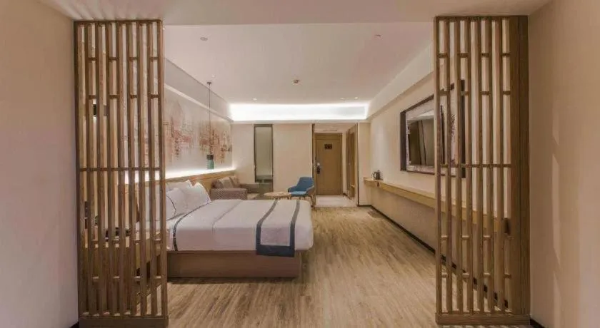 Bed in City Comfort Inn Nanning Exhibition Center Hangyang City Metro Station