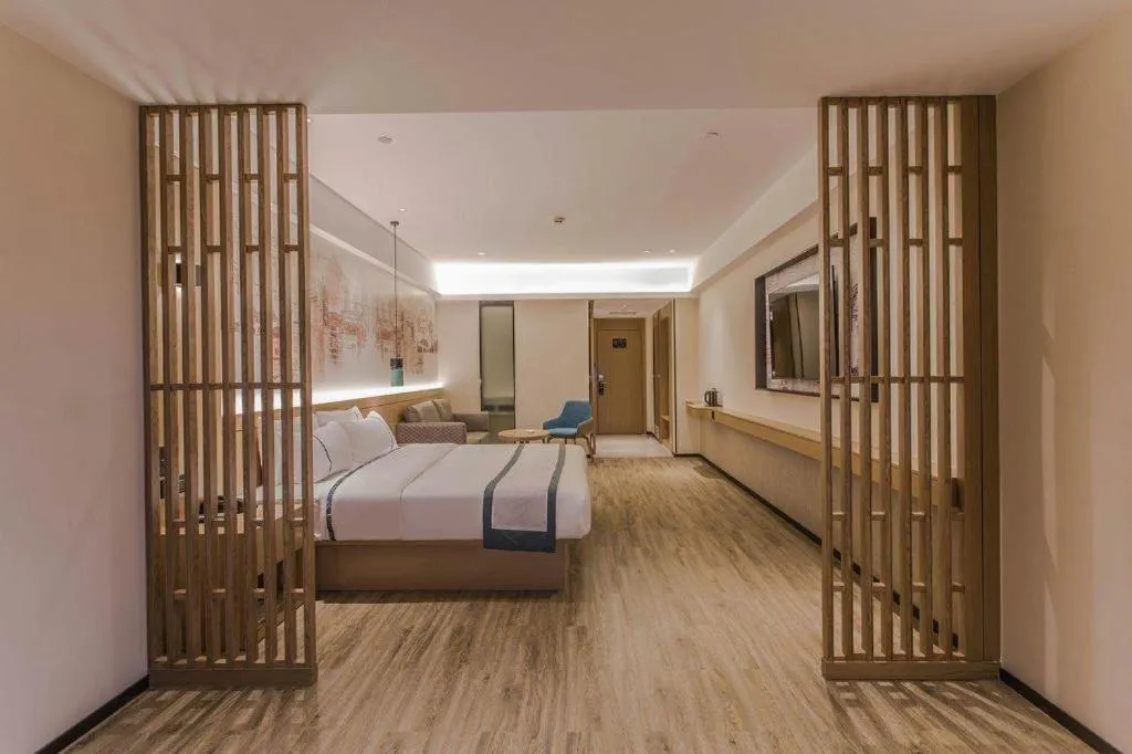 Bed in City Comfort Inn Nanning Exhibition Center Hangyang City Metro Station