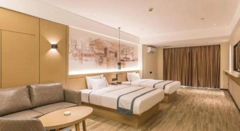 Bed in City Comfort Inn Nanning Exhibition Center Hangyang City Metro Station