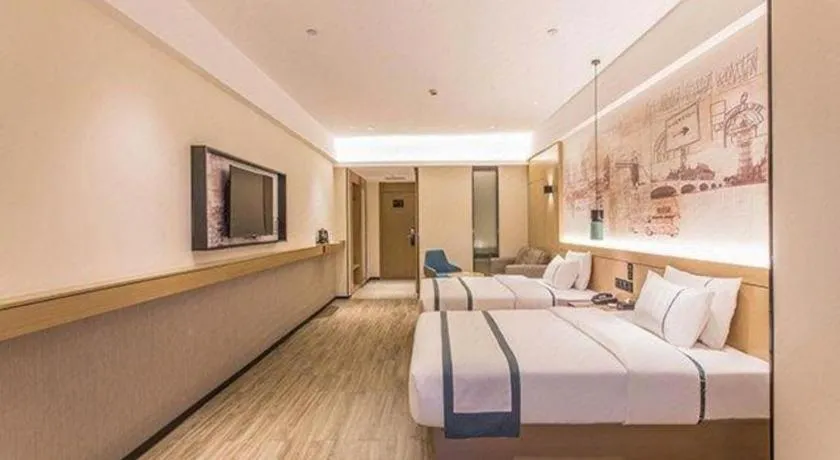 Bed in City Comfort Inn Nanning Exhibition Center Hangyang City Metro Station