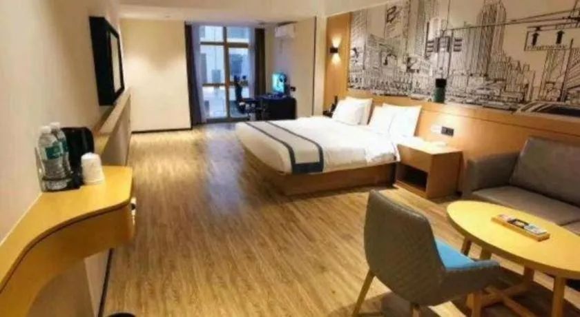 Bed in City Comfort Inn Nanning Exhibition Center Hangyang City Metro Station