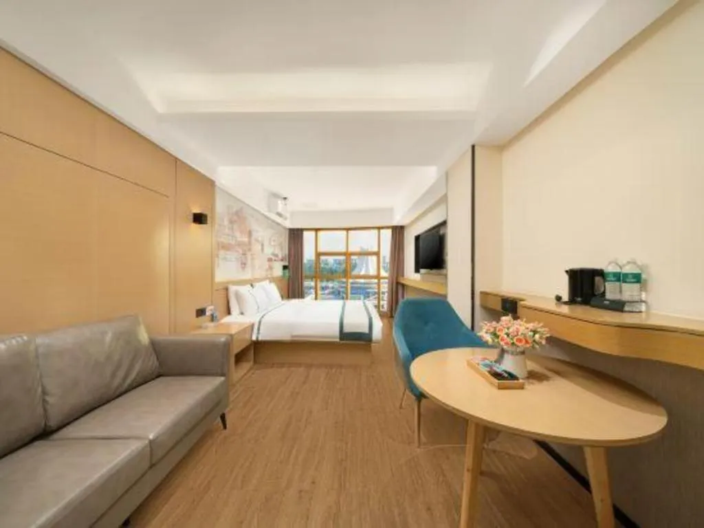 Bed in City Comfort Inn Nanning Exhibition Center Hangyang City Metro Station