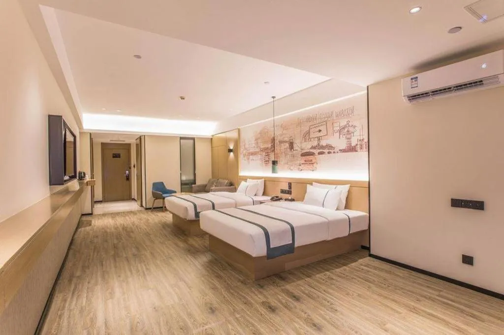 Bed in City Comfort Inn Nanning Exhibition Center Hangyang City Metro Station