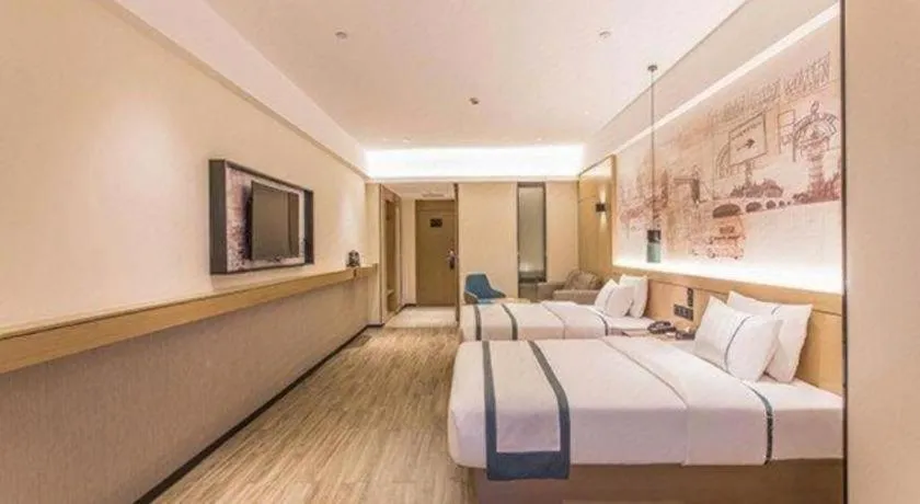 Bed in City Comfort Inn Nanning Exhibition Center Hangyang City Metro Station