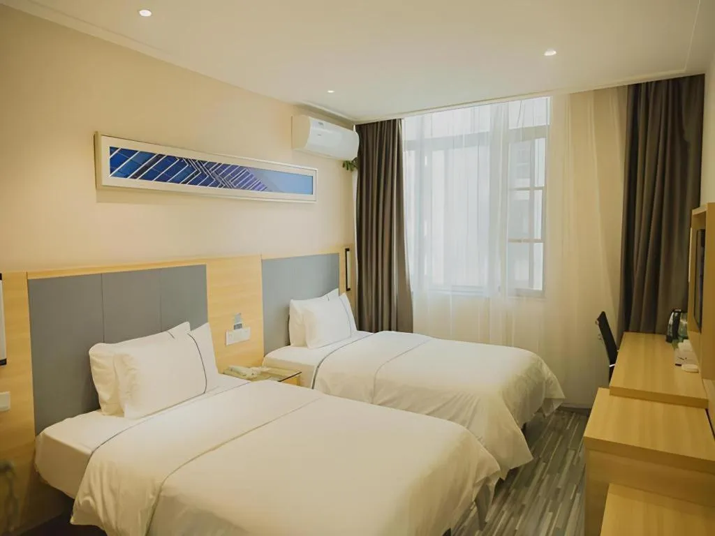 Bed in City Comfort Inn Nanchang Bayi Square Metro Station Wushang