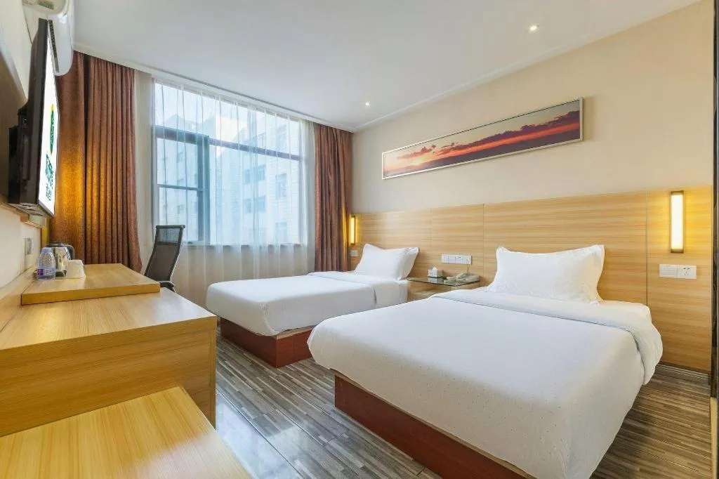 Bed in City Comfort Inn Nanchang Bayi Square Metro Station Wushang