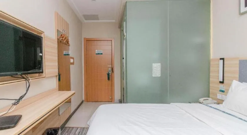 Bed in City Comfort Inn Nanchang Bayi Square Metro Station Wushang