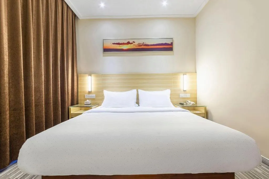 Bed in City Comfort Inn Nanchang Bayi Square Metro Station Wushang