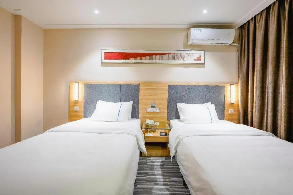 Bed in City Comfort Inn Nanchang Bayi Square Metro Station Wushang