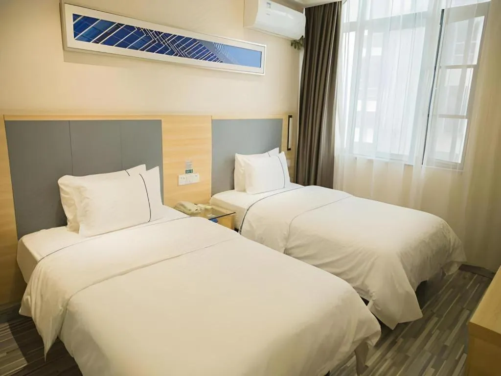 Bed in City Comfort Inn Nanchang Bayi Square Metro Station Wushang