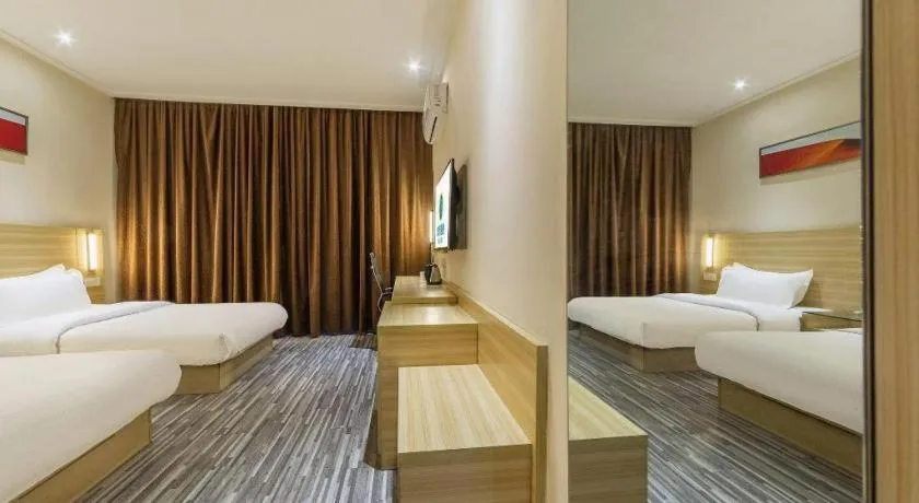 Bed in City Comfort Inn Nanchang Bayi Square Metro Station Wushang