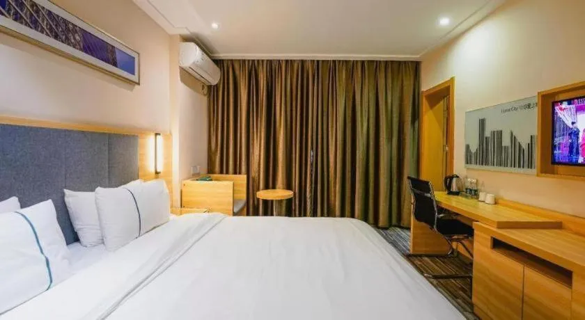 Bed in City Comfort Inn Nanchang Bayi Square Metro Station Wushang