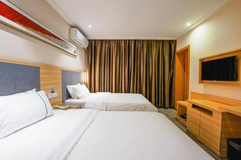 Bed in City Comfort Inn Nanchang Bayi Square Metro Station Wushang