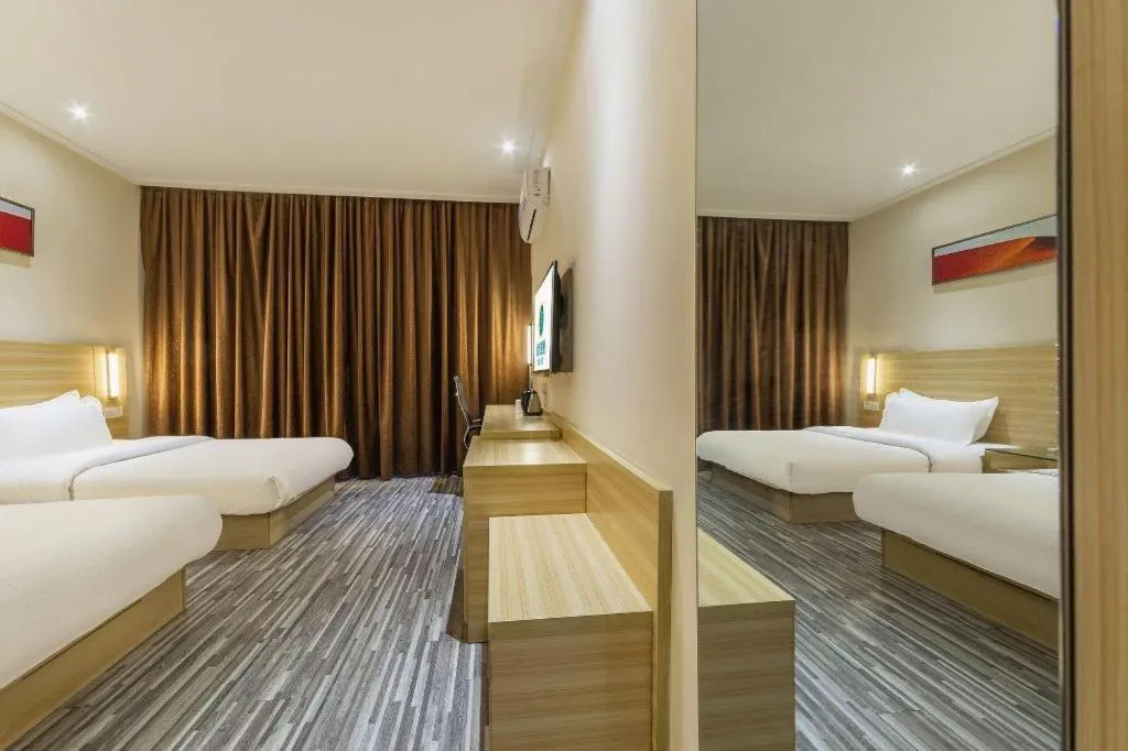 Bed in City Comfort Inn Nanchang Bayi Square Metro Station Wushang