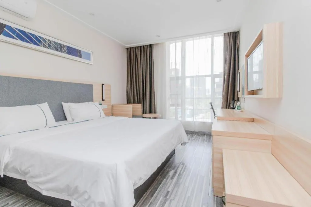 Bed in City Comfort Inn Nanchang Bayi Square Metro Station Wushang