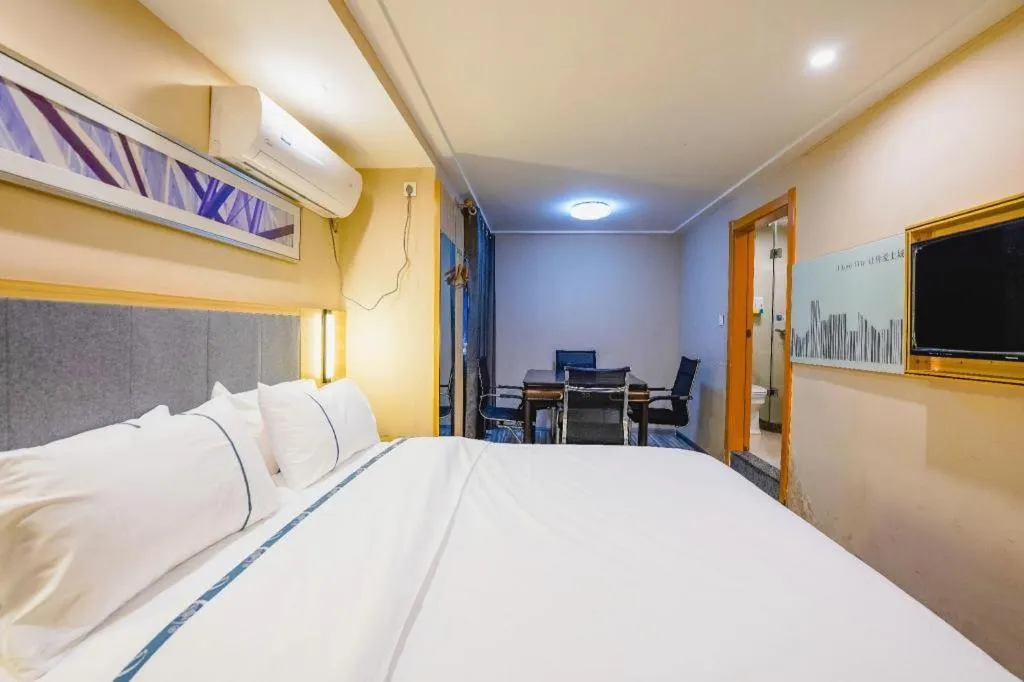 Bed in City Comfort Inn Nanchang Bayi Square Metro Station Wushang