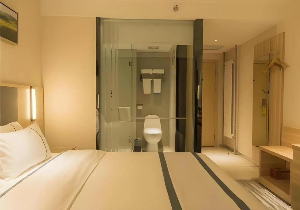 Bed in City Comfort Inn Anyang Railway Station