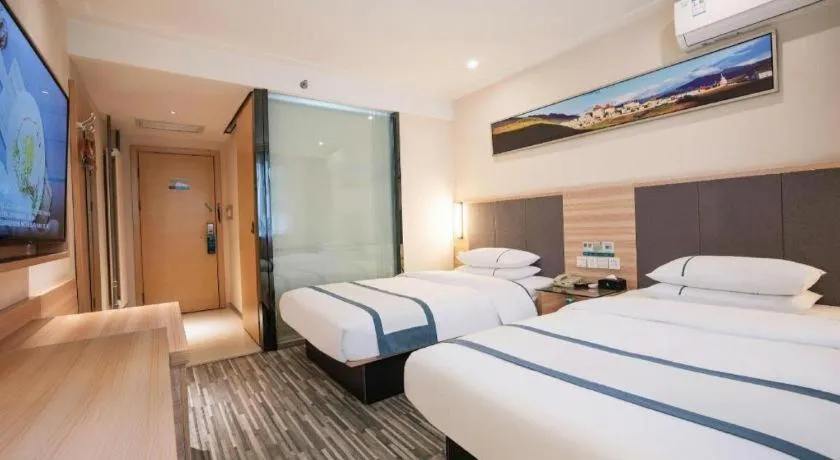 Bed in City Comfort Inn Anyang Railway Station