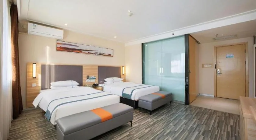 Bed in City Comfort Inn Anyang Railway Station