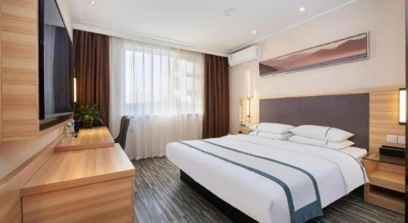 Bed in City Comfort Inn Anyang Railway Station