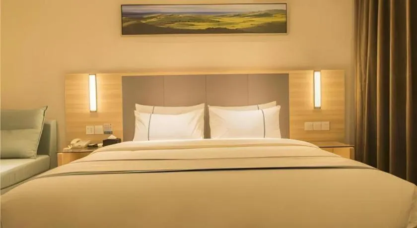 Bed in City Comfort Inn Anyang Railway Station