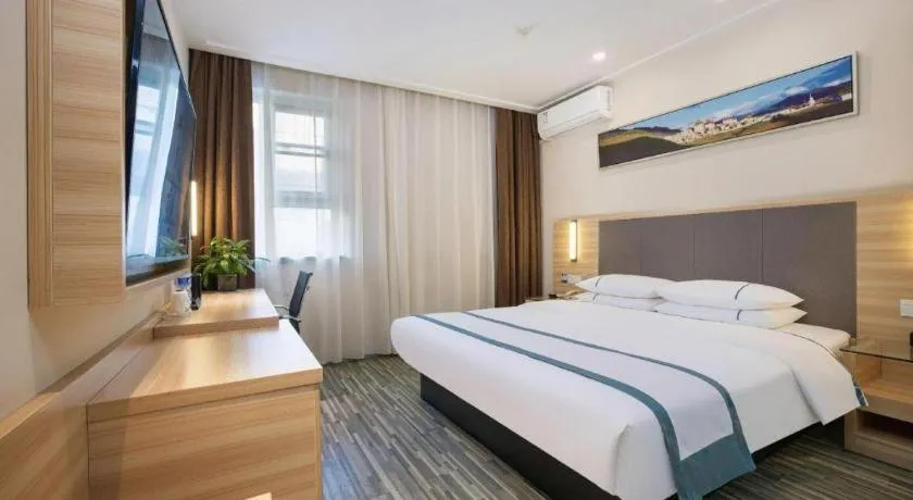 Bed in City Comfort Inn Anyang Railway Station