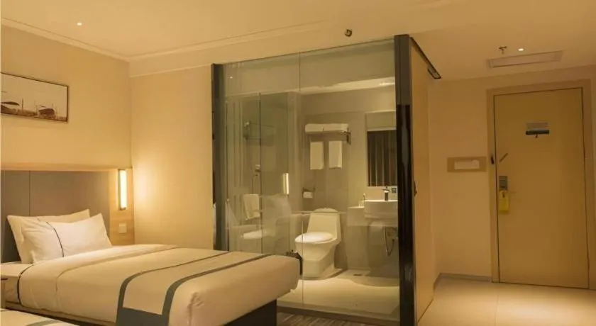 Bed in City Comfort Inn Anyang Railway Station