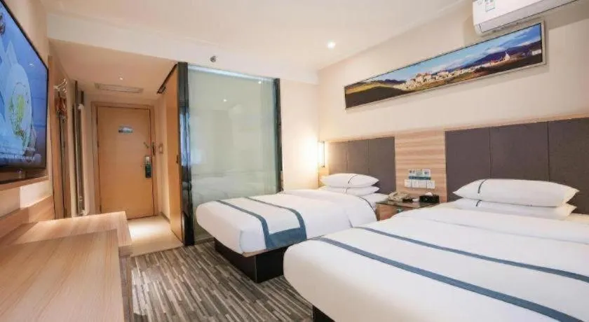 Bed in City Comfort Inn Anyang Railway Station