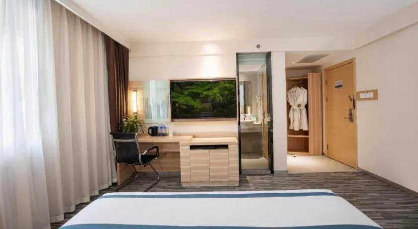 Bed in City Comfort Inn Anyang Railway Station