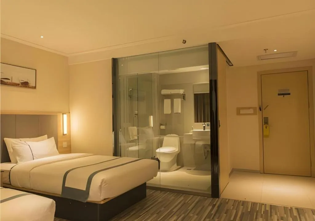 Bed in City Comfort Inn Anyang Railway Station