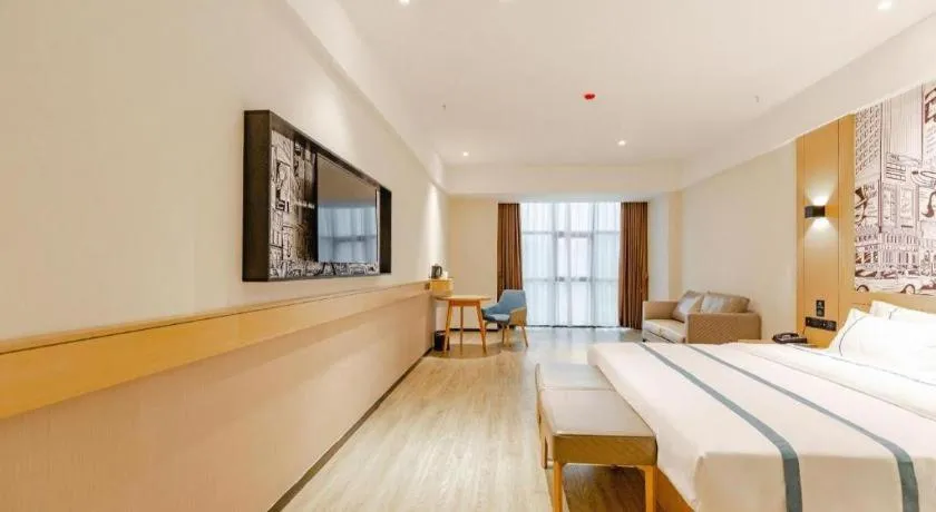 Bed in City Comfort Inn Dongguan Dalingshan Xinli Agricultural Wholesale