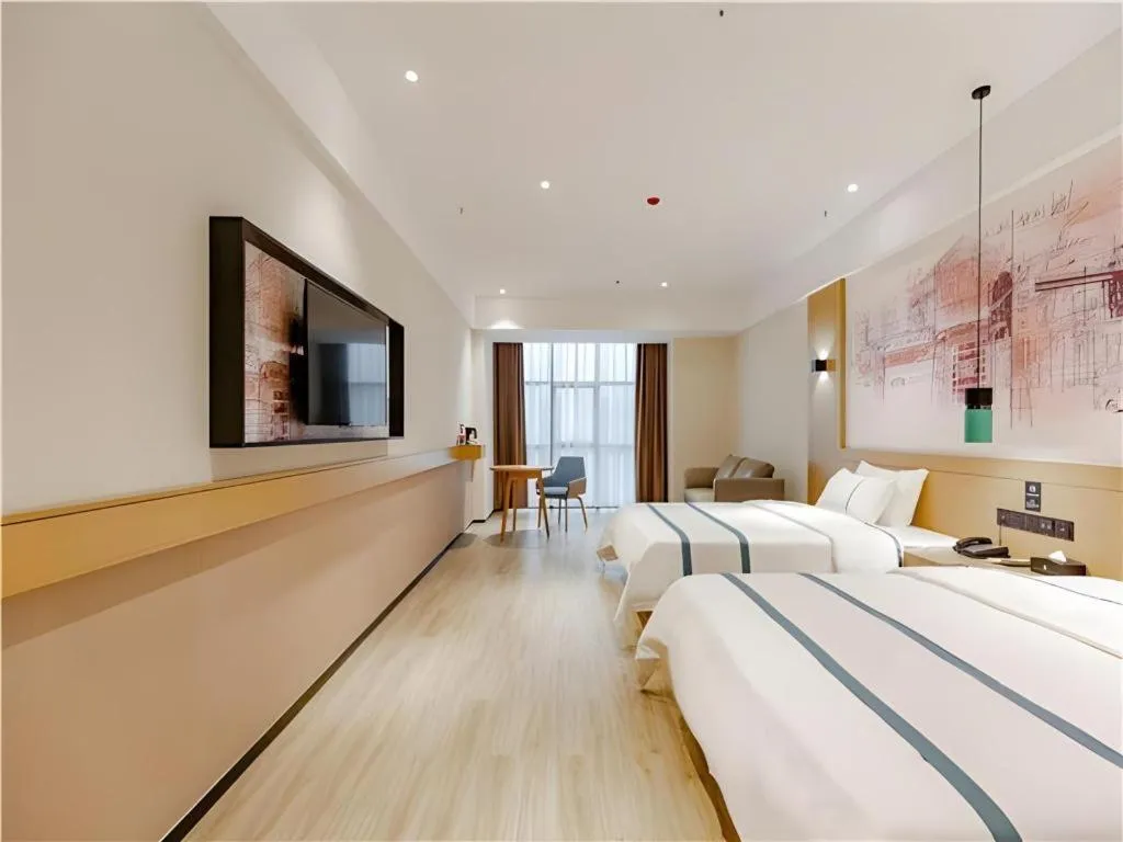 Bed in City Comfort Inn Dongguan Dalingshan Xinli Agricultural Wholesale