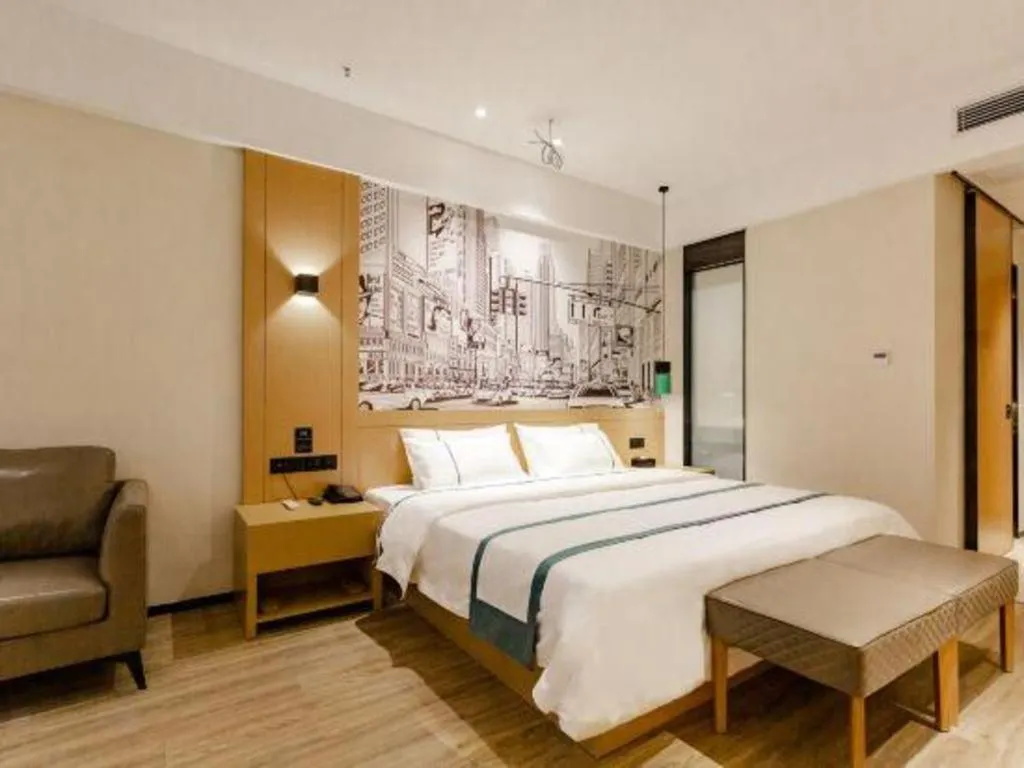 Bed in City Comfort Inn Dongguan Dalingshan Xinli Agricultural Wholesale