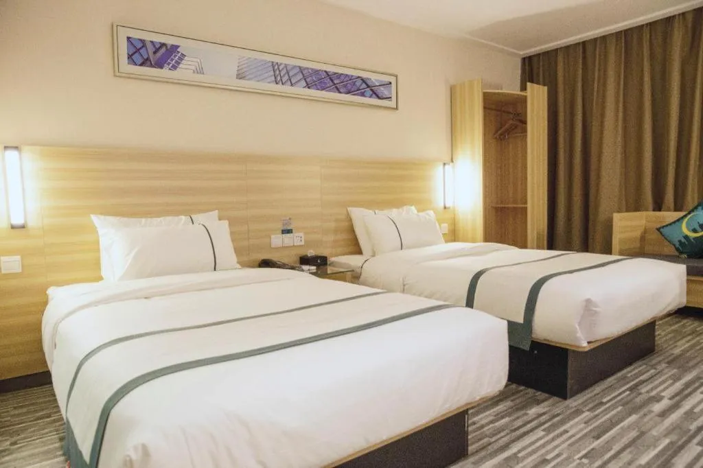 Bed in City Comfort Inn Qichun Experimental Middle School