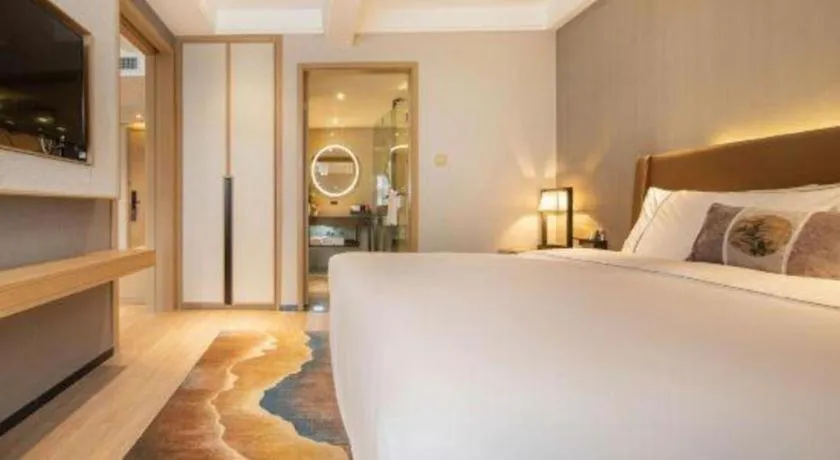 Bed in E-Cheng Hotel Xiaogan Hanchuan Renming Road