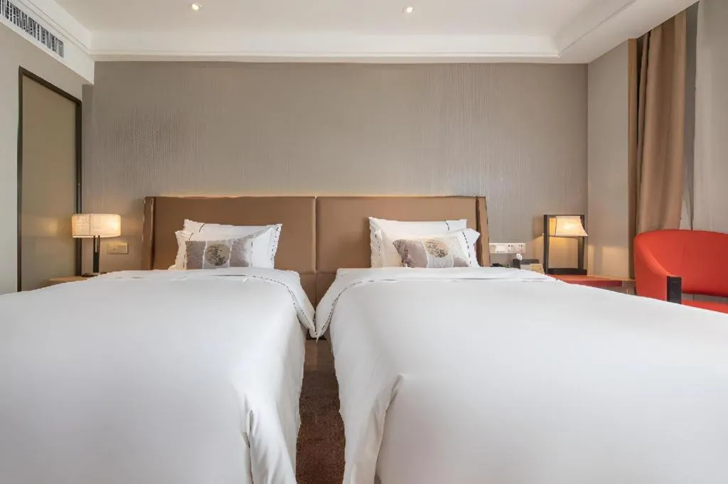 Bed in E-Cheng Hotel Xiaogan Hanchuan Renming Road