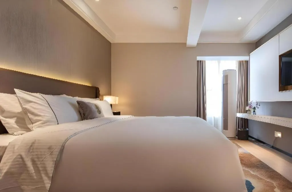 Bed in E-Cheng Hotel Xiaogan Hanchuan Renming Road