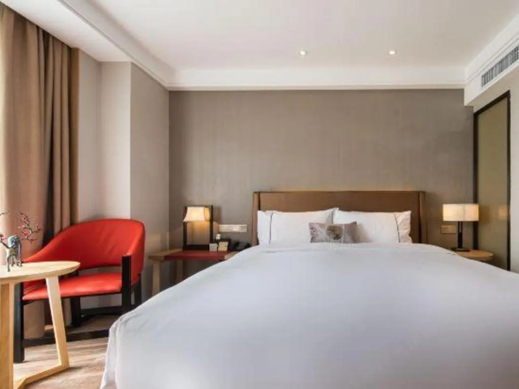 Bed in E-Cheng Hotel Xiaogan Hanchuan Renming Road