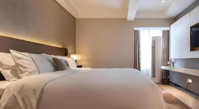 Bed in E-Cheng Hotel Xiaogan Hanchuan Renming Road