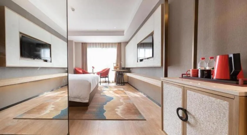 Bed in E-Cheng Hotel Xiaogan Hanchuan Renming Road