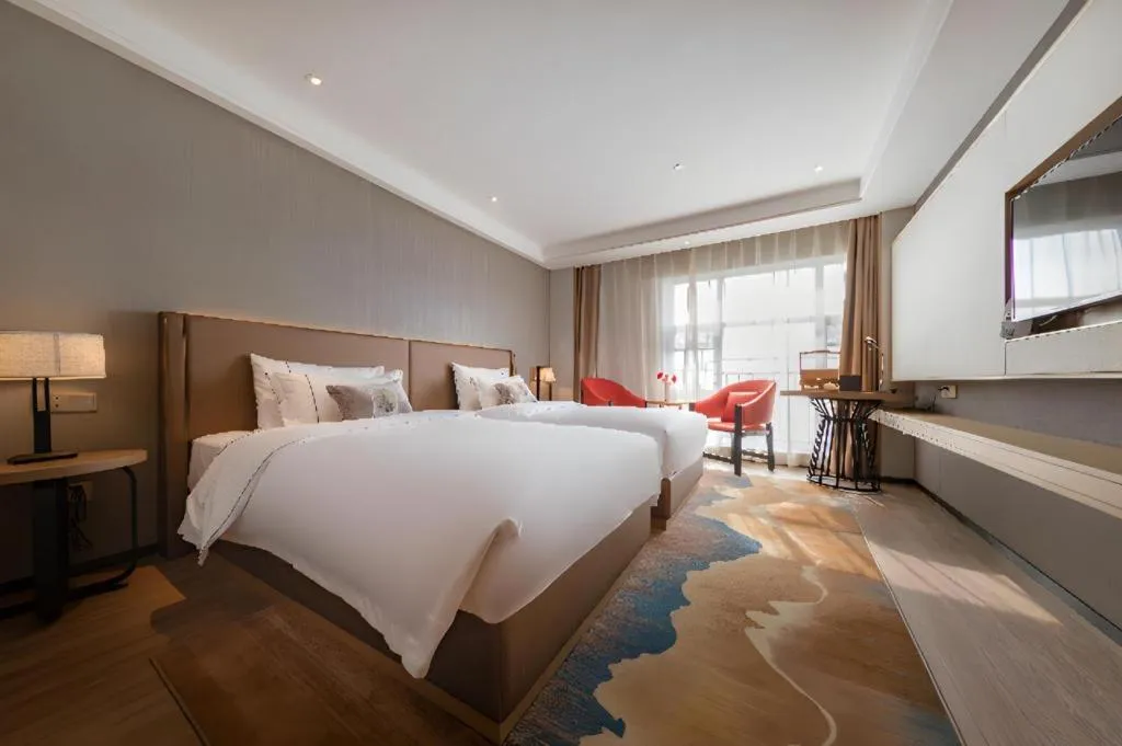 Bed in E-Cheng Hotel Xiaogan Hanchuan Renming Road