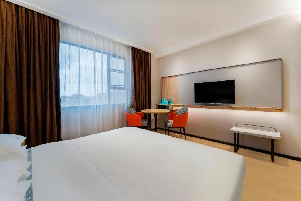 Bed in City Comfort Inn Yangjiang Yangxi Renmin Road Triumph Plaza