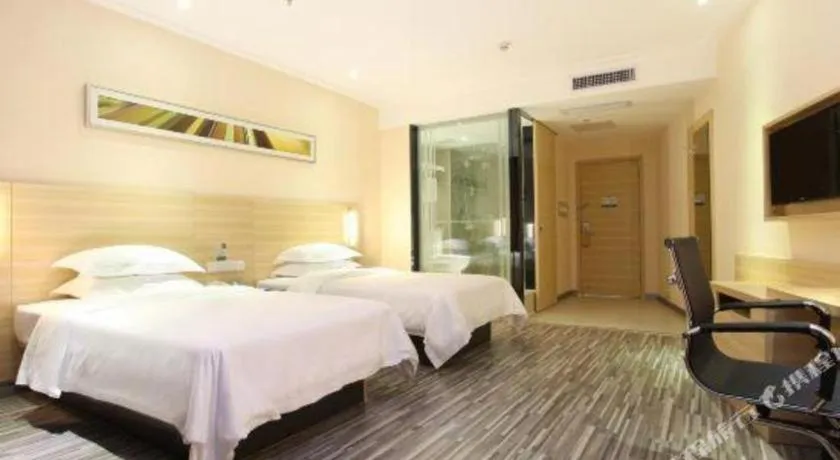 Bed in City Comfort Inn Yangjiang Yangxi Renmin Road Triumph Plaza