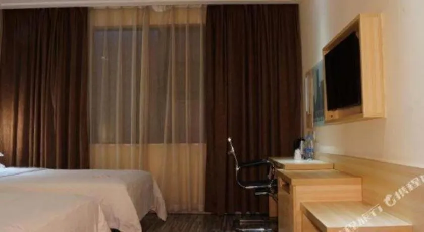 Bed in City Comfort Inn Yangjiang Yangxi Renmin Road Triumph Plaza