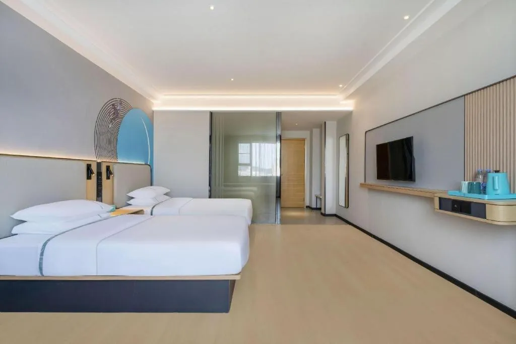 Bed in City Comfort Inn Yangjiang Yangxi Renmin Road Triumph Plaza