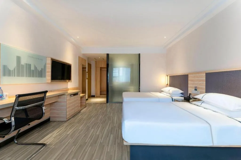 Bed in City Comfort Inn Yangjiang Yangxi Renmin Road Triumph Plaza